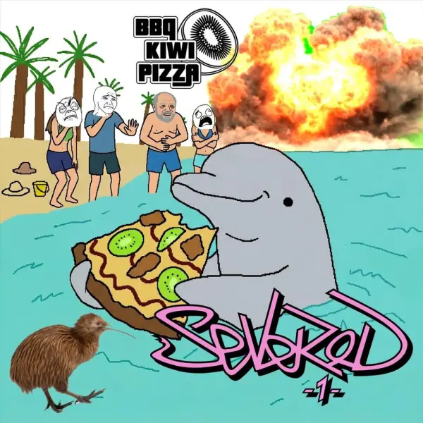 BBQ Kiwi Pizza